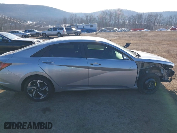 2021 Hyundai Elantra Limited with VIN 5NPLP4AGXMH029977, listed as a IAAI auction lot 41435696 with 66,986 mi miles and . Bid and sale history available at DreamBid. Image 14.
