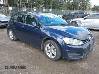 2017 Volkswagen Golf S z VIN 3VW217AU7HM057186, wystawiony jako IAAI lot #42019606 z przebiegiem 94 256 mil mil oraz . Historia ofert i sprzedaży dostępna na DreamBid. Obrazek 1.