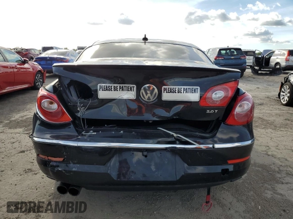 2010 Volkswagen CC Sport with VIN WVWMN7AN6AE557778, listed as a Copart auction lot 72707224 with 111,632 mi miles and Salvage Title. Bid and sale history available at carsss.com. Image 6.