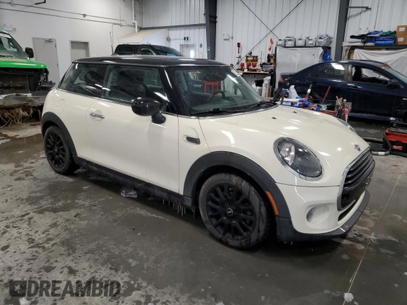 2021 MINI Hardtop Cooper with VIN WMWXR3C07M2N73695, listed as a Copart auction lot 44340355 with 42,942 mi miles and Clean title. Bid and sale history available at DreamBid. Image 4.