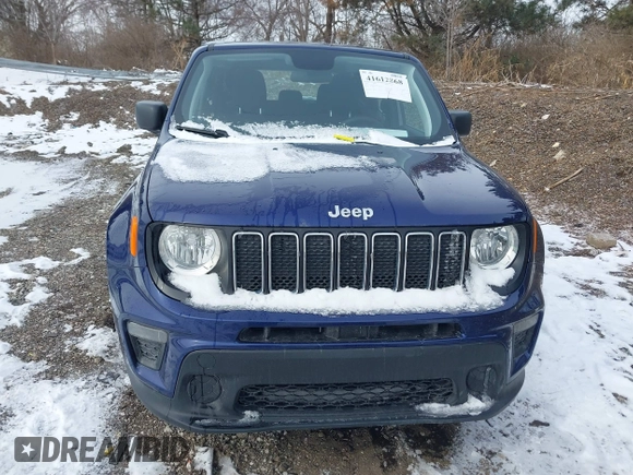 2020 Jeep Renegade Sport with VIN ZACNJBAB3LPL83927, listed as a IAAI auction lot 41612868 with 60,148 mi miles and . Bid and sale history available at DreamBid. Image 13.