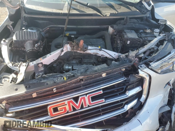 2020 GMC Terrain SLT with VIN 3GKALVEV1LL312790, listed as a Copart auction lot 61825055 with 135,858 mi miles and Salvage title. Bid and sale history available at DreamBid. Image 12.