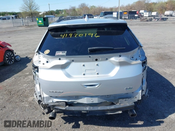 2015 Ford Edge SEL with VIN 2FMTK3J95FBC30089, listed as a IAAI auction lot 41920196 with 69,880 mi miles. Bid and sale history available at carsss.com. Image 16.