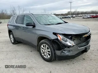 2020 Chevrolet Traverse LS with VIN 1GNEVFKW4LJ267174, listed as a Copart auction lot 53583505 with 71,416 mi miles and Salvage title. Bid and sale history available at DreamBid. Image 14.