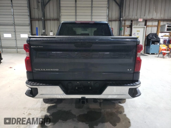 2021 Chevrolet Silverado 1500 LT with VIN 1GCRYDED6MZ104674, listed as a Copart auction lot 44034255 with 70,420 mi miles and Salvage Title. Bid and sale history available at DreamBid. Image 6.