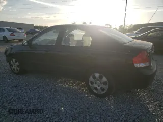 2009 Kia Spectra EX with VIN KNAFE221395599681, listed as a Copart auction lot 76535484 with 350,011 mi miles and Salvage Title. Bid and sale history available at carsss.com. Image 2.
