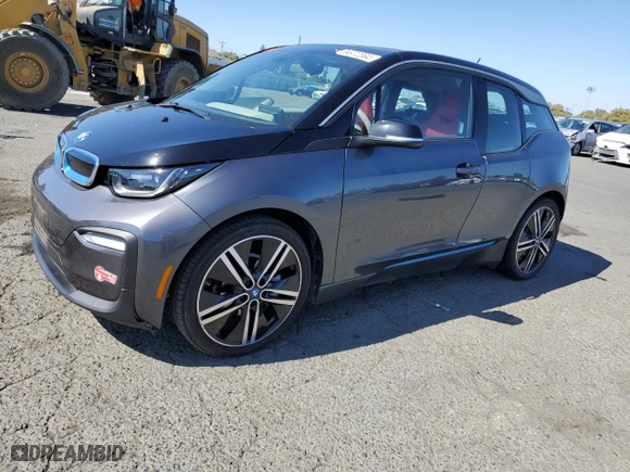 2018 BMW i3 with VIN WBY7Z4C54JVD95955, listed as a Copart auction lot 69972074 with 0 mi miles and Salvage Title. Bid and sale history available at carsss.com. Image 1.