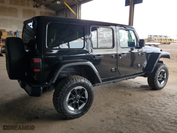 2019 Jeep Wrangler Unlimited Rubicon with VIN 1C4HJXFN2KW681435, listed as a Copart auction lot 51788525 with 24,718 mi miles and Salvage Title. Bid and sale history available at carsss.com. Image 3.