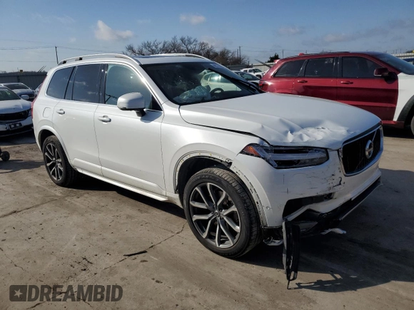 2018 Volvo XC90 Momentum with VIN YV4102CK2J1383204, listed as a Copart auction lot 48770655 with 99,270 mi miles and Salvage Title. Bid and sale history available at carsss.com. Image 4.