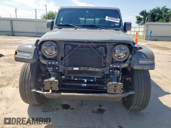 2022 Jeep Gladiator High Altitude z VIN 1C6HJTFG0NL178705, wystawiony jako Copart lot #60988265 z przebiegiem 51 143 mil mil oraz Szkoda całkowita • Salvage title. Historia ofert i sprzedaży dostępna na DreamBid. Obrazek 5.