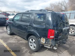 2013 Honda Pilot EX-L with VIN 5FNYF4H56DB007700, listed as a IAAI auction lot 41696288 with 167,658 mi miles. Bid and sale history available at carsss.com. Image 3.