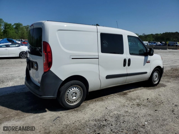 2020 Ram ProMaster City Cargo Van Tradesman with VIN ZFBHRFAB8L6R71571, listed as a Copart auction lot 52285195 with 72,045 mi miles and Salvage Title. Bid and sale history available at carsss.com. Image 3.