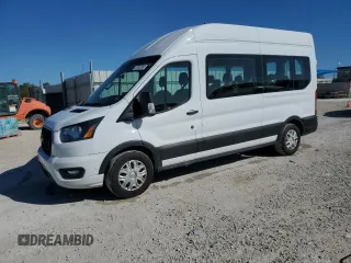 2023 Ford Transit Passenger XL with VIN 1FBAX2X88PKA80268, listed as a Copart auction lot 48070675 with 73,033 mi miles and Clean Title. Bid and sale history available at DreamBid. Image 1.