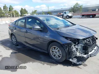 2022 Toyota Prius LE with VIN JTDKAMFP7N3206830, listed as a IAAI auction lot 41984239 with 57,681 mi miles and . Bid and sale history available at DreamBid. Image 1.