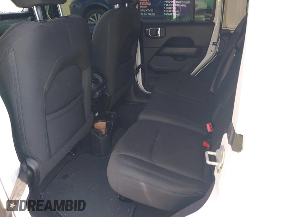 2020 Jeep Wrangler Unlimited Sahara with VIN 1C4HJXEN2LW109428, listed as a IAAI auction lot 42296943 with 155,766 mi miles and . Bid and sale history available at DreamBid. Image 8.
