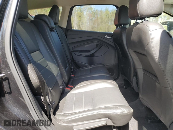 2015 Ford Escape Titanium with VIN 1FMCU9J9XFUB11123, listed as a Copart auction lot 52191015 with 77,541 mi miles and Salvage Title. Bid and sale history available at carsss.com. Image 11.