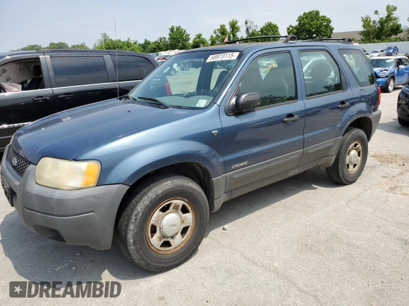 2001 Ford Escape XLS с VIN 1FMYU02161KA58399, выставлен на аукционе Copart как лот 58973115 с пробегом 221 560 миль миль и Списание • Salvage title. История ставок и продаж доступна на DreamBid. Изображение 1.