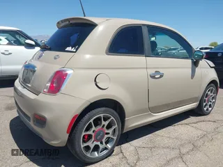 2012 FIAT 500 Sport z VIN 3C3CFFBR8CT131358, wystawiony jako IAAI lot #42073694 z przebiegiem 113 987 mil mil oraz . Historia ofert i sprzedaży dostępna na DreamBid. Obrazek 4.