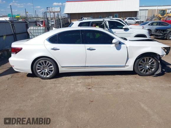 2013 Lexus LS 460 with VIN JTHBL5EF5D5124038, listed as a IAAI auction lot 40197929 with 232,697 mi miles and . Bid and sale history available at DreamBid. Image 14.