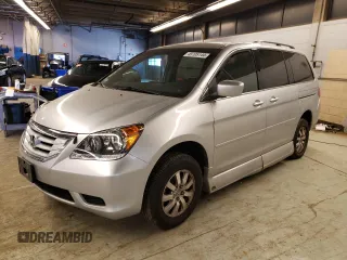 2010 Honda Odyssey EX-L with VIN 5FNRL3H63AB013983, listed as a Copart auction lot 45105144 with 72,390 mi miles and Clean Title. Bid and sale history available at carsss.com. Image 1.