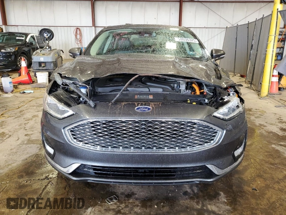 2020 Ford Fusion Titanium with VIN 3FA6P0SU2LR247505, listed as a Copart auction lot 58036325 with 73,658 mi miles and Salvage title. Bid and sale history available at DreamBid. Image 5.