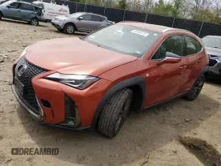 2019 Lexus UX with VIN JTHU9JBH3K2006879, listed as a Copart auction lot 48368473 with 29,924 mi miles. Bid and sale history available at carsss.com. Image 1.