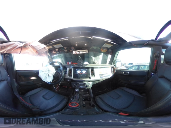 2022 Ford Bronco Raptor with VIN 1FMEE5JR2NLA51034, listed as a Copart auction lot 89326565 with 33,944 mi miles and Salvage Title. Bid and sale history available at carsss.com. Image 14.