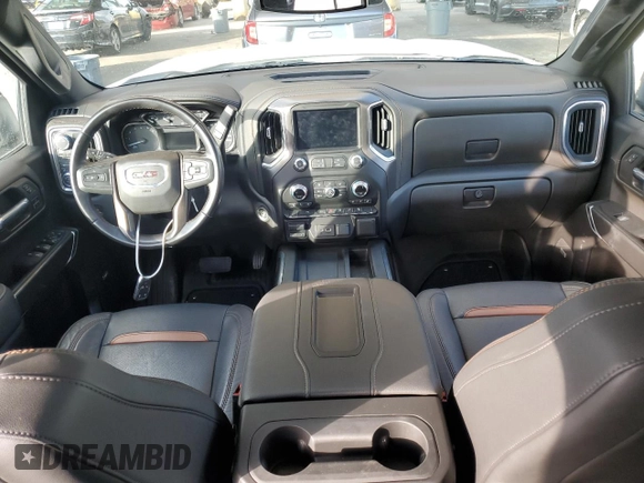 2022 GMC Sierra 1500 Limited AT4 with VIN 1GTP9EEL3NZ155410, listed as a Copart auction lot 78450424 with 34,277 mi miles and Salvage Title. Bid and sale history available at carsss.com. Image 8.