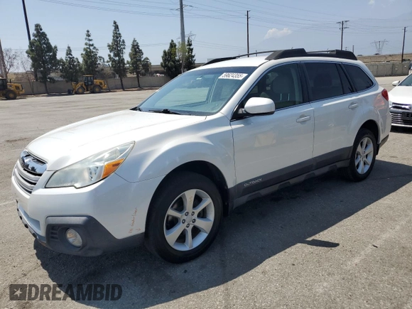 2013 Subaru Outback Premium with VIN 4S4BRBCC1D3222790, listed as a Copart auction lot 59624355 with 116,405 mi miles and Salvage title. Bid and sale history available at DreamBid. Image 1.