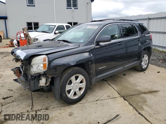 2012 GMC Terrain SLE-2 with VIN 2GKFLTEK7C6161829, listed as a Copart auction lot 58785535 with 144,235 mi miles and Salvage title. Bid and sale history available at DreamBid. Image 1.