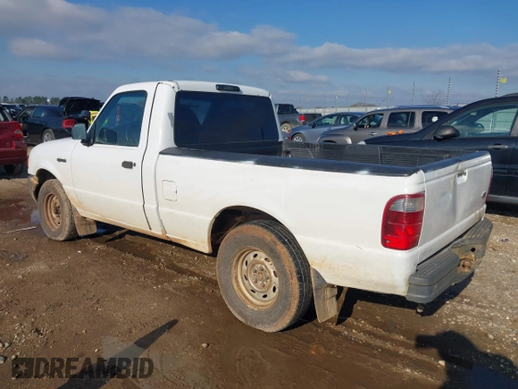 2001 Ford Ranger XL with VIN 1FTYR10C81TA05990, listed as a IAAI auction lot 41584583 with 293,485 mi miles. Bid and sale history available at carsss.com. Image 3.