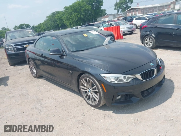 2015 BMW 4 Series 428i z VIN WBA3V5C59FP752716, wystawiony jako IAAI lot #42397899 z przebiegiem 73 122 mil mil oraz . Historia ofert i sprzedaży dostępna na DreamBid. Obrazek 1.