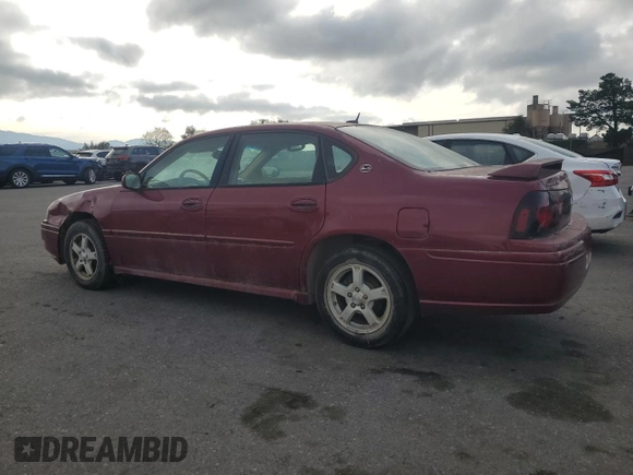 2005 Chevrolet Impala LS with VIN 2G1WH52K959272874, listed as a Copart auction lot 49880815 with 231,106 mi miles and Clean Title. Bid and sale history available at DreamBid. Image 2.