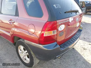 2005 Kia Sportage LX with VIN KNDJF723457078461, listed as a IAAI auction lot 41948080 with 104,330 mi miles. Bid and sale history available at carsss.com. Image 16.