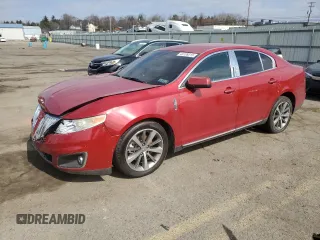 2009 Lincoln MKS with VIN 1LNHM93R49G604866, listed as a Copart auction lot 49189315 with 152,404 mi miles and Salvage Title. Bid and sale history available at DreamBid. Image 1.
