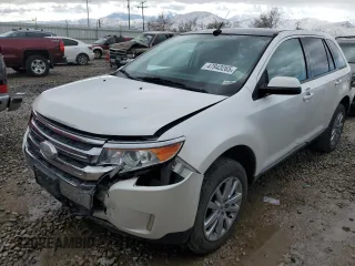 2014 Ford Edge SEL with VIN 2FMDK3JC8EBA62575, listed as a Copart auction lot 47943265 with 125,195 mi miles and Salvage Title. Bid and sale history available at carsss.com. Image 1.