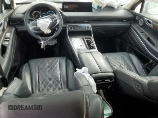 2022 Genesis GV80 with VIN KMUHCESC0NU084316, listed as a Copart auction lot 51074605 with 56,261 mi miles and Non Repairable. Bid and sale history available at DreamBid. Image 8.