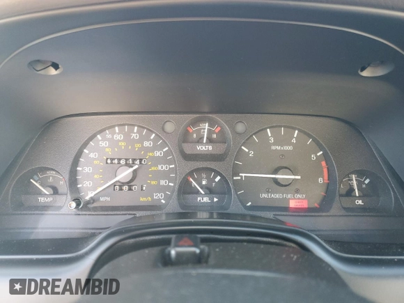 1994 Ford Thunderbird LX with VIN 1FALP62W4RH130574, listed as a Copart auction lot 78352894 with 116,140 mi miles and Non Repairable. Bid and sale history available at DreamBid. Image 9.