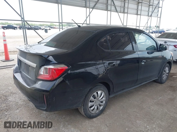 2022 Mitsubishi Mirage ES z VIN ML32FUFJ3NHF03633, wystawiony jako IAAI lot #41937055 z przebiegiem 53 485 mil mil oraz . Historia ofert i sprzedaży dostępna na DreamBid. Obrazek 4.