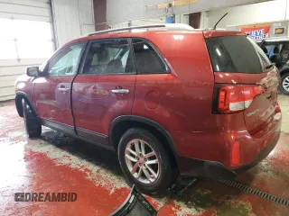 2015 Kia Sorento LX with VIN 5XYKT4A65FG644249, listed as a Copart auction lot 45676825 with 147,456 mi miles and Salvage Title. Bid and sale history available at carsss.com. Image 2.