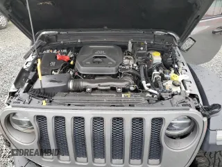 2018 Jeep Wrangler Unlimited Rubicon with VIN 1C4HJXFNXJW196460, listed as a Copart auction lot 49681715 with 71,187 mi miles and Salvage title. Bid and sale history available at DreamBid. Image 11.