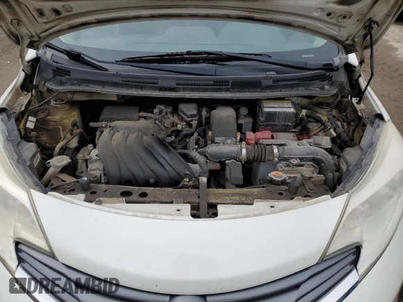 2014 Nissan Note S with VIN 3N1CE2CP4EL422322, listed as a Copart auction lot 53953245 with 132,073 mi miles and Clean Title. Bid and sale history available at DreamBid. Image 11.
