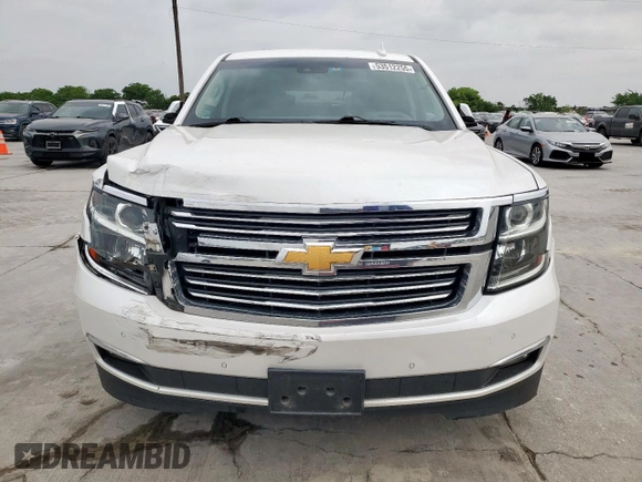 2018 Chevrolet Suburban Premier with VIN 1GNSCJKC5JR184384, listed as a Copart auction lot 53512255 with 161,503 mi miles and Salvage title. Bid and sale history available at DreamBid. Image 5.