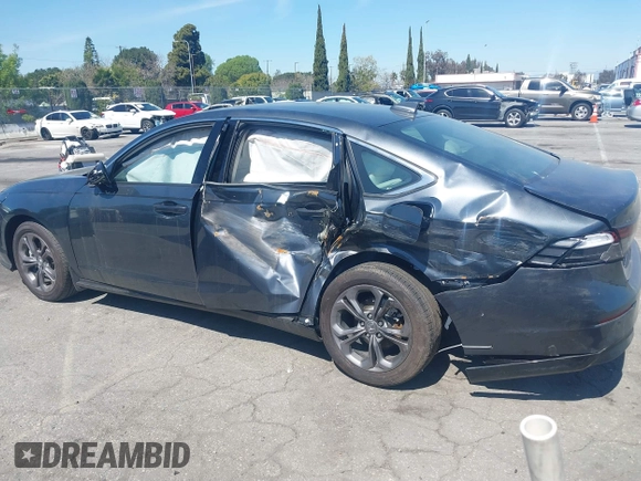 2024 Honda Accord EX-L with VIN 1HGCY2F63RA054589, listed as a IAAI auction lot 41632547 with 16,345 mi miles and . Bid and sale history available at DreamBid. Image 14.