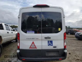 2022 Ford Transit Passenger XL with VIN 1FDAX2C82NKA69339, listed as a Copart auction lot 78907284 with 20,426 mi miles and Salvage Title. Bid and sale history available at DreamBid. Image 6.