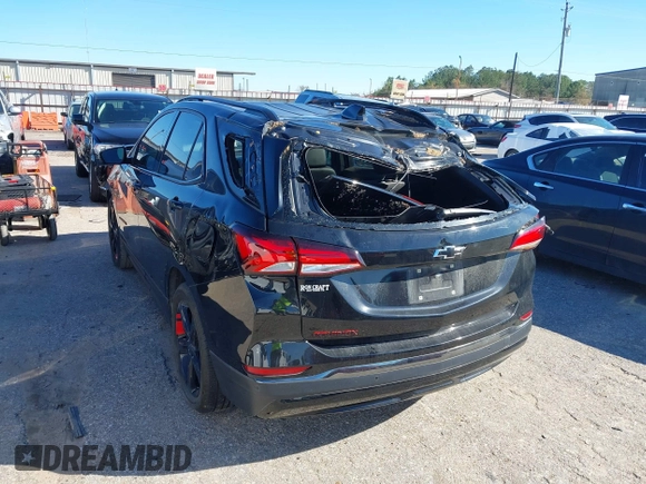 2023 Chevrolet Equinox Premier z VIN 3GNAXNEG8PL240694, wystawiony jako IAAI lot #41212275 z przebiegiem 28 134 mil mil oraz . Historia ofert i sprzedaży dostępna na DreamBid. Obrazek 3.