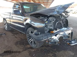 2005 Chevrolet Silverado 1500 Work Truck with VIN 1GCEC14X35Z319101, listed as a IAAI auction lot 41623659 with Not provided miles and . Bid and sale history available at DreamBid. Image 1.
