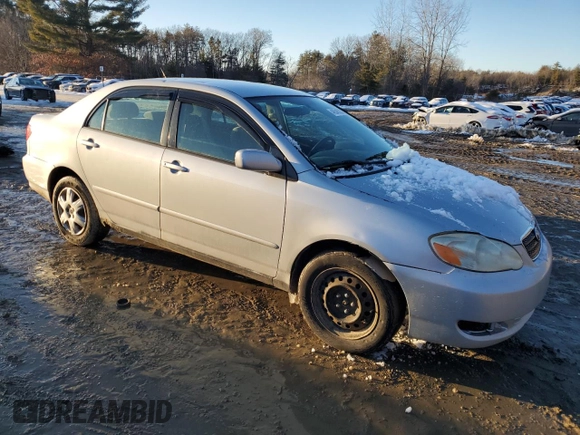 2006 Toyota Corolla CE with VIN 2T1BR32E76C681877, listed as a Copart auction lot 46545235 with 252,431 mi miles and Clean Title. Bid and sale history available at DreamBid. Image 4.
