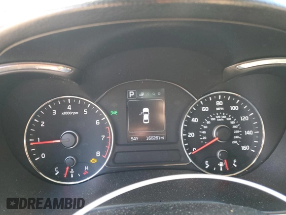 2018 Kia Forte LX with VIN 3KPFL4A75JE186258, listed as a Copart auction lot 47041355 with 160,261 mi miles and Salvage Title. Bid and sale history available at carsss.com. Image 9.