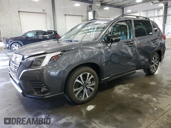 2024 Subaru Forester Limited с VIN JF2SKALC5RH431996, выставлен на аукционе Copart как лот 55938425 с пробегом 5 094 миль миль и Списание • Salvage title. История ставок и продаж доступна на DreamBid. Изображение 1.
